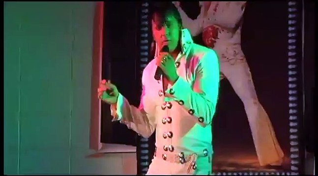 Terry Padgett sings 'Walk A Mile In My Shoes' at Elvis Day (