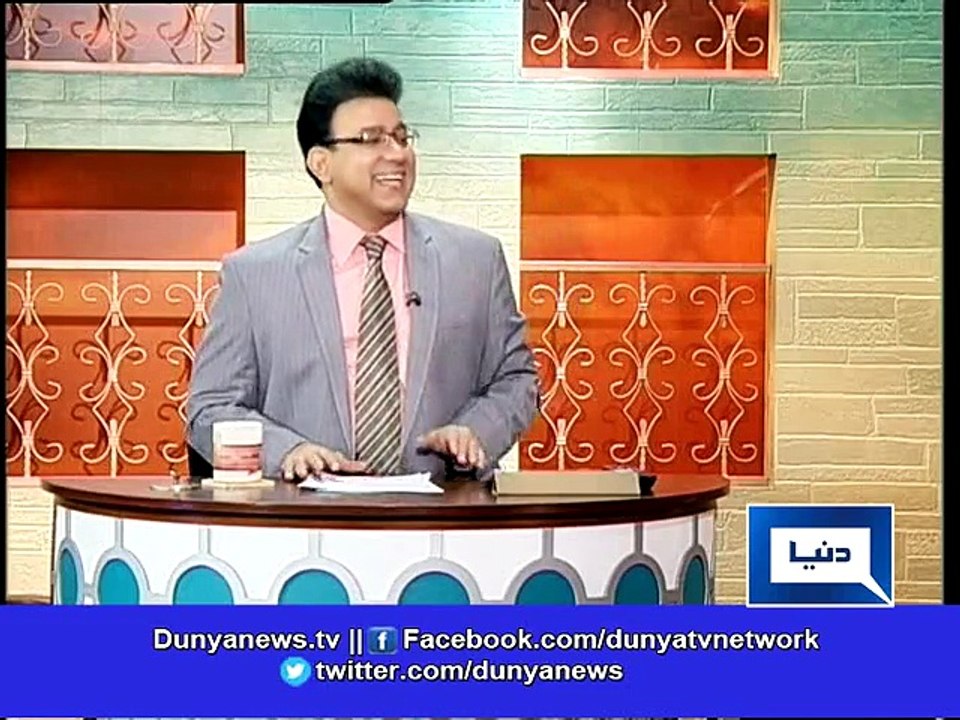 Dunya News-Azizi comments on Pakistani men being the 3rd most attractive in the world . . .