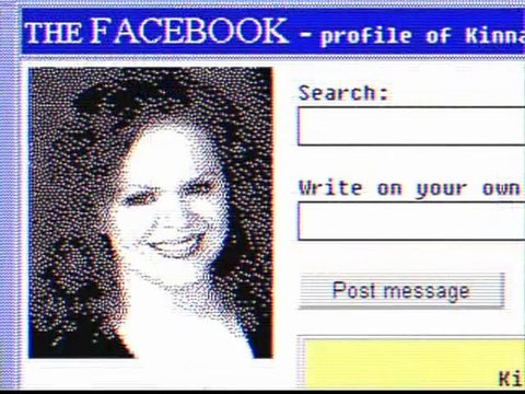 If Facebook were invented in the 90s...