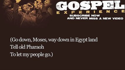 Louis Armstrong - Go Down Moses (Lyrics)