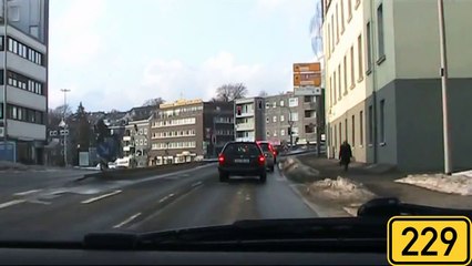 Driving in Remscheid, Germany [HD 720p]