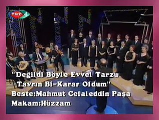 TRT TSM KORO *Değildi Böyle Evvel Tarz Ü Tavrın Bî-Karar Oldu*