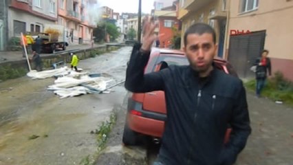 Kocaeli'nde Şiddetli Fırtına Etkili Oldu