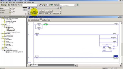 TUTORIAL PLC PARTE III (RSLogix 5000 con Factory talk view)