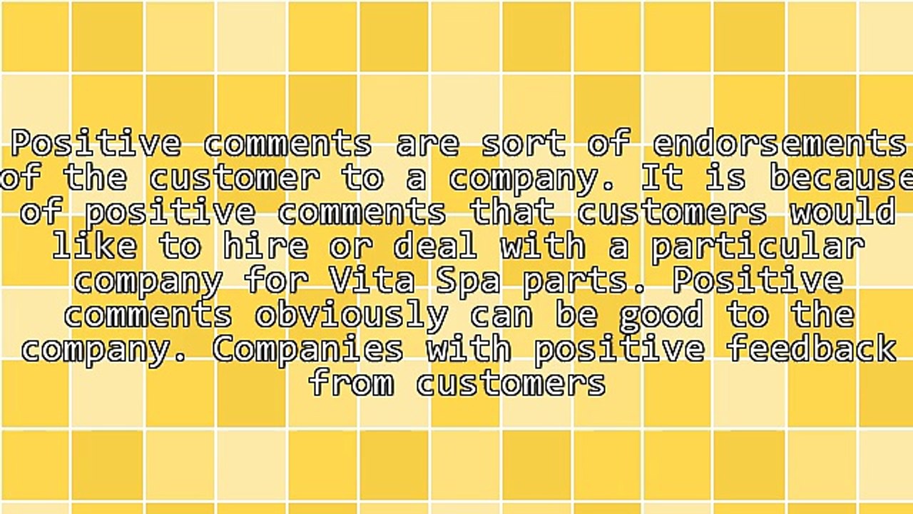 Tips In Finding Companies For Vita Spa Parts