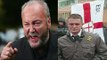 EDL Tommy Robinson clashes with George Galloway Radio
