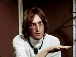 John Lennon talks about the illuminati and peace