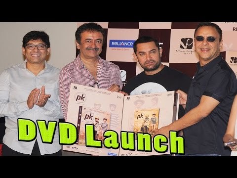 Aamir Khan & Raju Hirani @ PK DVD Launch !!