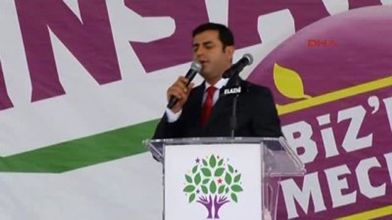 Elazığ- Demirtaş Mitingde Payımız Var Cumhurbaşkanı'na da Başbakan'a da Bu Dünyada da Öbür Dünyada...