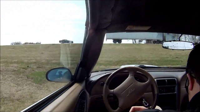 He faints while driving and ends up in the fields
