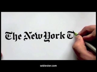 This Calligraphy Wizard Can Recreate Any Font With His Pen