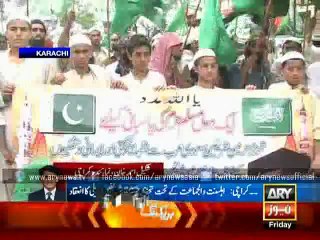 Ahl-eSunnat Wal Jamaat hold rally in Karachi