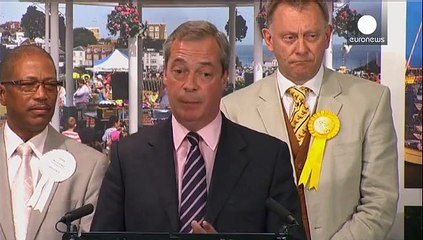 R.Unido: eurófobo Nigel Farage abandona el liderazgo del UKIP