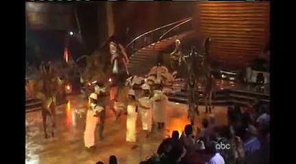 THE LION KING on "Dancing with the Stars"