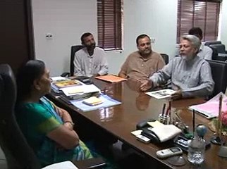 Gandhinagar Gujarat CM's meeting with Rajendrasinh