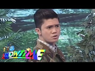 Vhong imitates Daniel and Robin Padilla