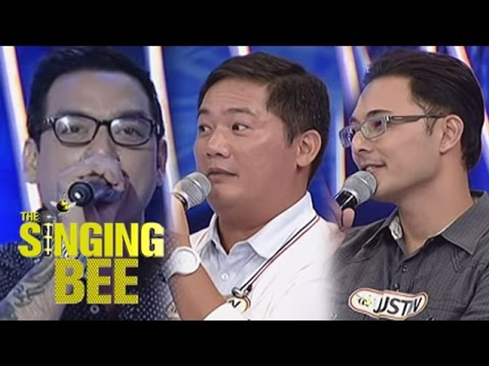 Bernard, Justin and Smokey on The Singing Bee