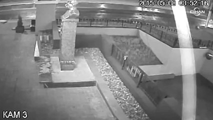 Kimliği belirsiz kadın Stalin’in anıtını boyadı