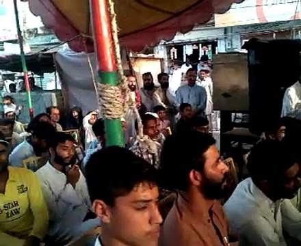 Munsif Jan Adv. Addressing HQM Labor Wing HLF Jalsa In Labor Day 01/05/2015 At Gul Ahmed Chorangi.