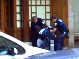 arrestation 1 peu musclée de la police municipale rouennaise
