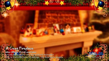 After Effects Project Files - A Cozy Fireplace - VideoHive 3549007