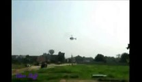 ہیلی کاپٹر کے کریش ہونےکی موبائیل سے بنی ویڈیونے سارا پو ل کھول دیا