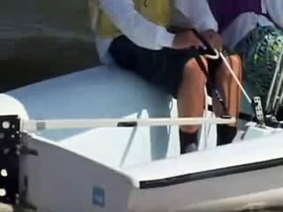 420 Roll Tack sailing demo