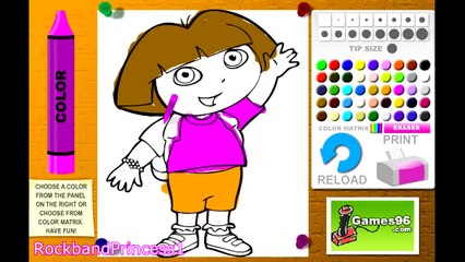 Dora The Explorer Online Games - Dora Doodle Art Game
