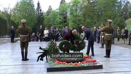 remeberance of the Second World war victims held in Vilnius