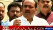 MQM MPA Khawaja Izharul Hassan media express concerns about water crisis in Karachi