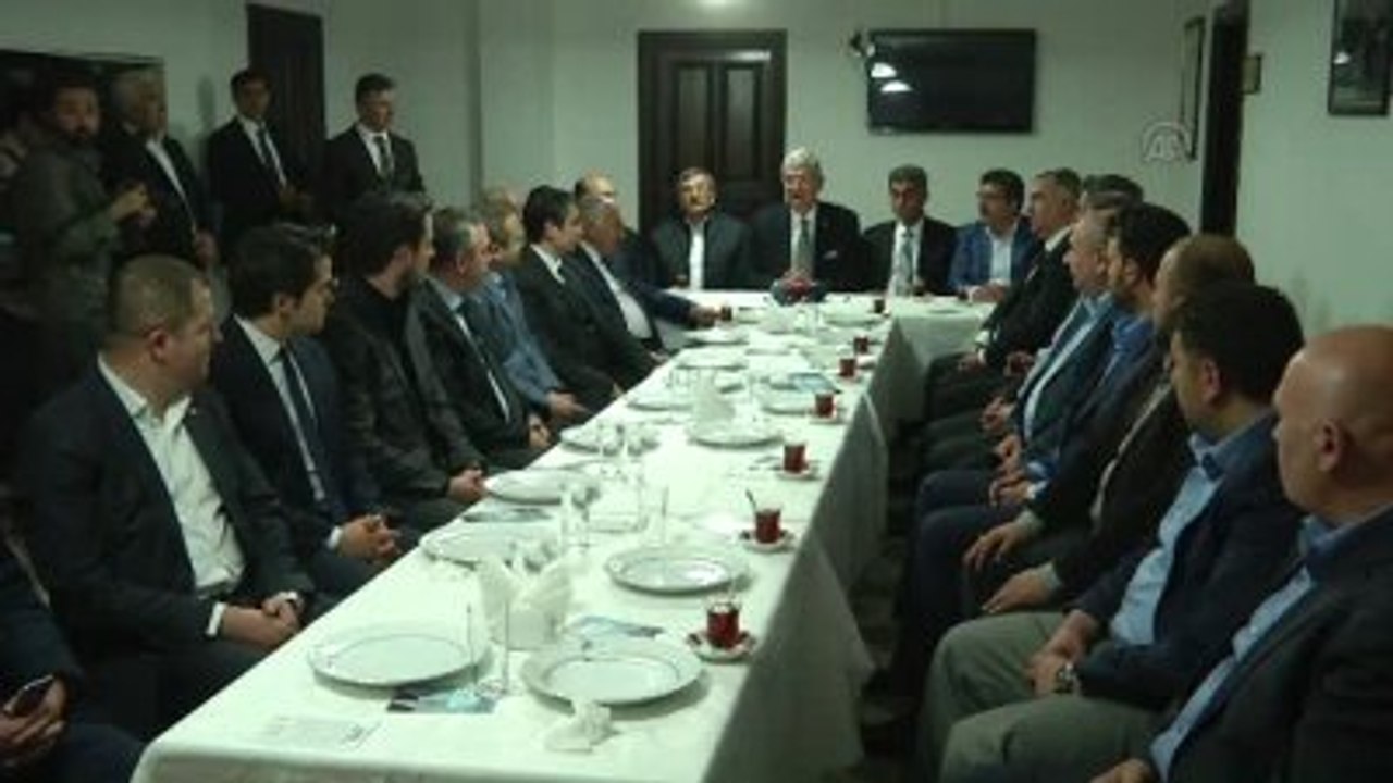 AB Bakanı Volkan Bozkır, Erikli Baba Kültür Derneği Cem Evi'ni ve Esnafı Ziyaret Etti