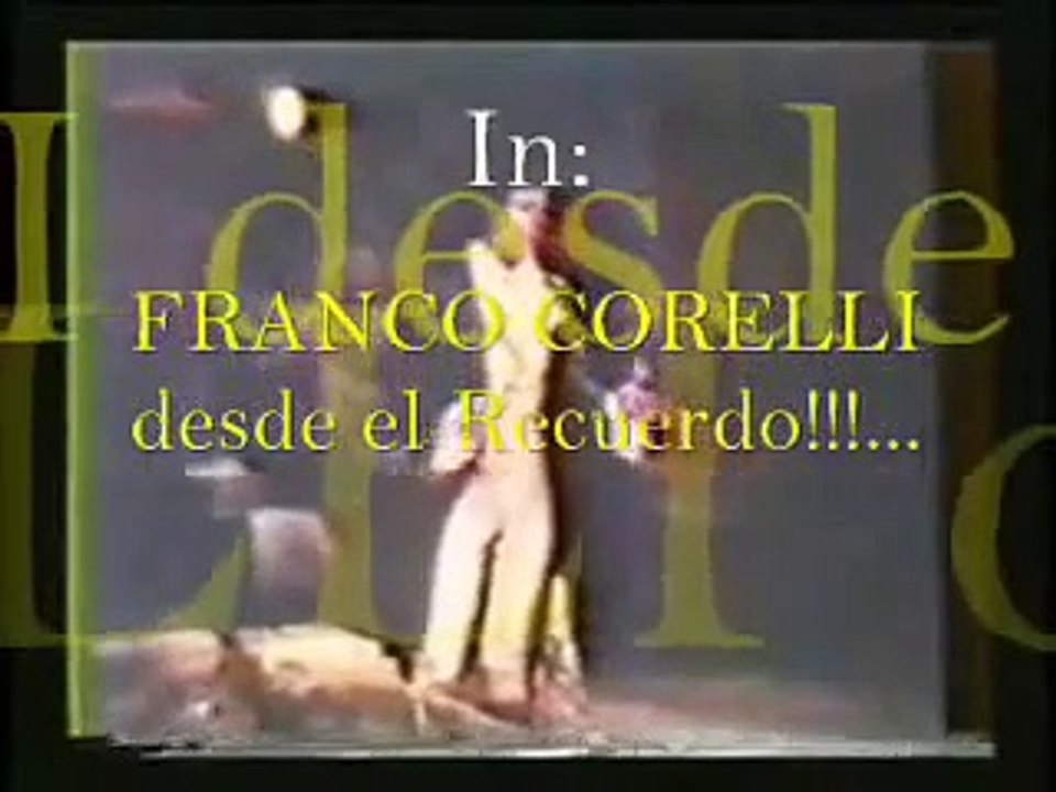 FRANCO CORELLI-Werther-without sound How is this possible!!!