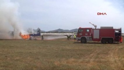 Antalya - Gazipaşa Havalimanı'nda Tatbikat