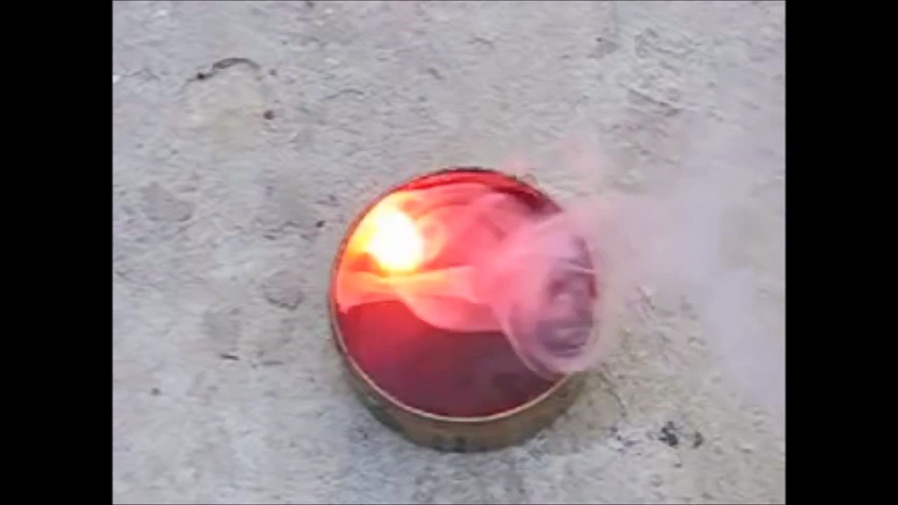 Reaction (Explosion) of Alkali Metals with Water