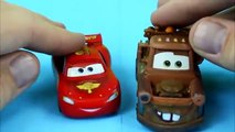 Disney Pixar Cars Lightning McQueen gets saved by Teenage Mutant Ninja Turtles TMNT Just4fun290