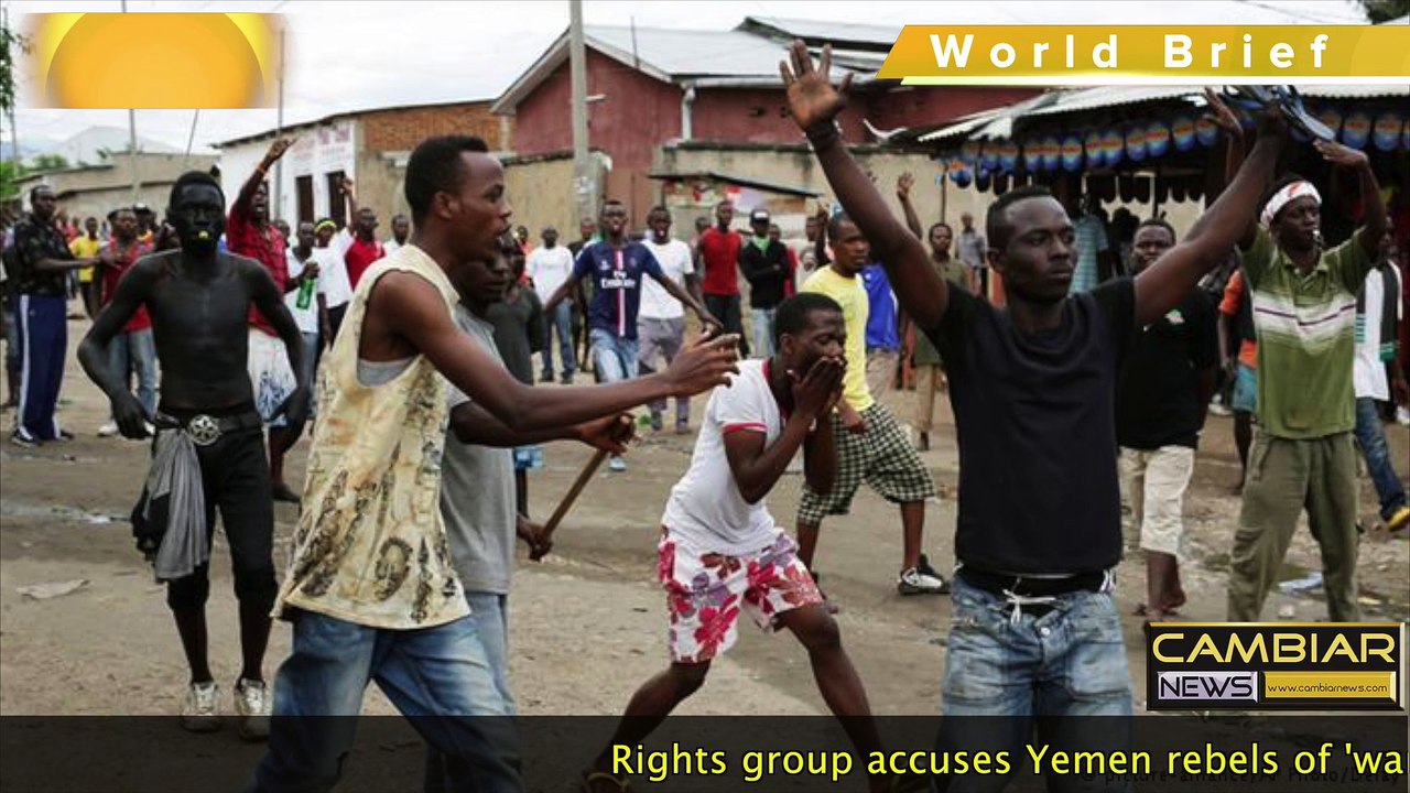 Cambiar News World Brief, 8th May 2015