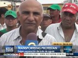 Transportistas de Zulia protestan por mejoras en la vialidad
