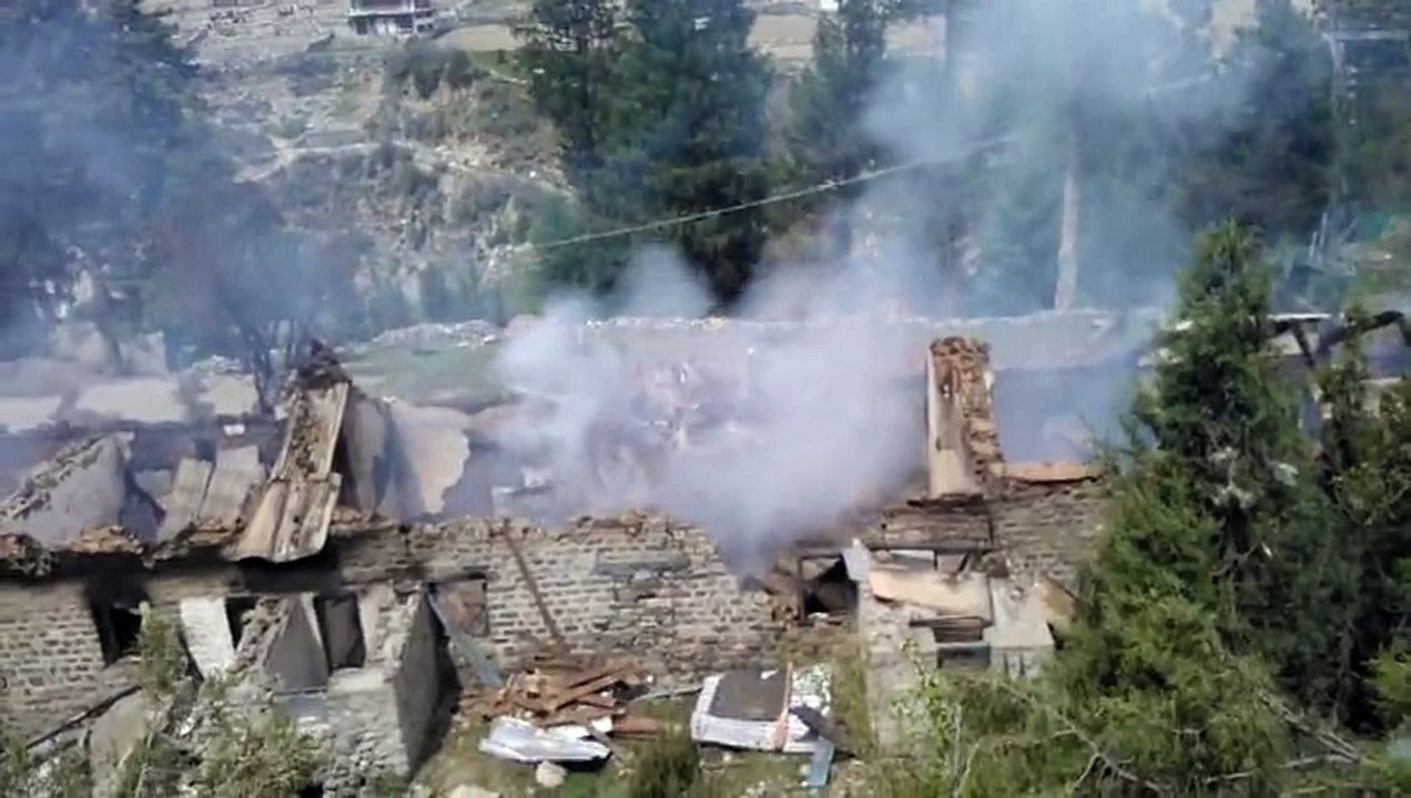 Gilgit , Nalter Helicopter Accedient