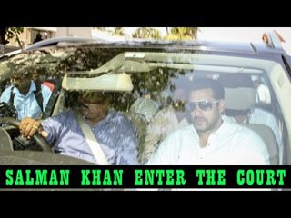 Video herunterladen: Hearing Hit & Run Case Video Salman Khan's Enter The Court