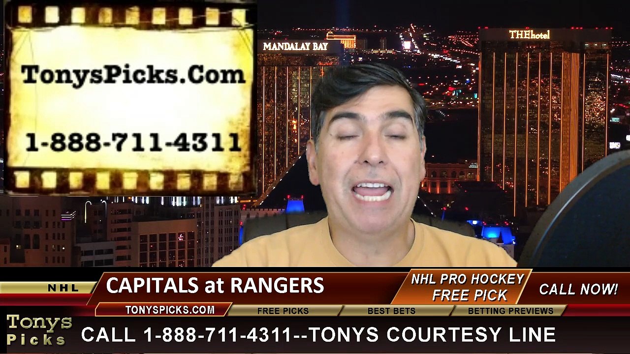 New York Rangers vs. Washington Capitals Game 5 Odds Free Pick Prediction Playoff Preview 5-8-2015