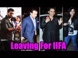 Saif Ali Khan, Sonakshi Sinha Leave For IIFA