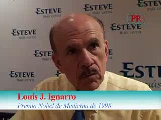 ENTREVISTA A LOUIS J. IGNARRO PREMIO NOBEL DE MEDICINA