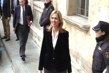 Infanta pide rebajar la fianza de 2,7 millones
