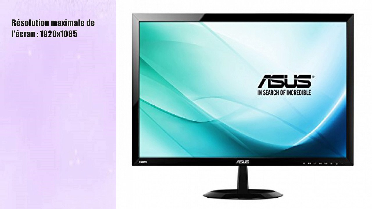 Asus VX248H Ecran PC Gamer LED 24" (61 cm) 1920x1080