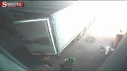 Hırsızları kameralar yakalattı!