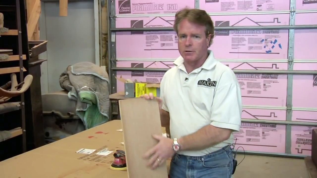 Refinishing Wood Furniture : Sanding Wood Furniture