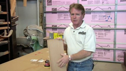 Refinishing Wood Furniture : Sanding Wood Furniture