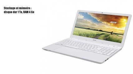 Acer Aspire V3-572G-55NR PC Portable 15,6" Blanc (