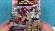 Lego The Hulk Buster Smash Marvel Super Heroes Avengers 76031 Unboxing Review