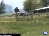 Pakistan Army Helicopter Gilgit Crash  (Exclusive Footage)